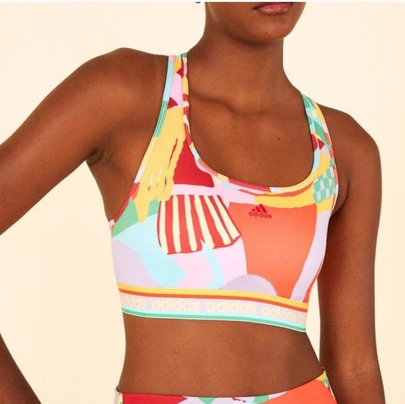 Adidas Farm Rio Sports Bra Size L - Picture 1 of 8